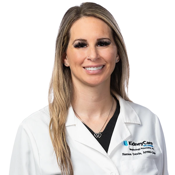 profile picture of Renee Davis wearing a white lab coat